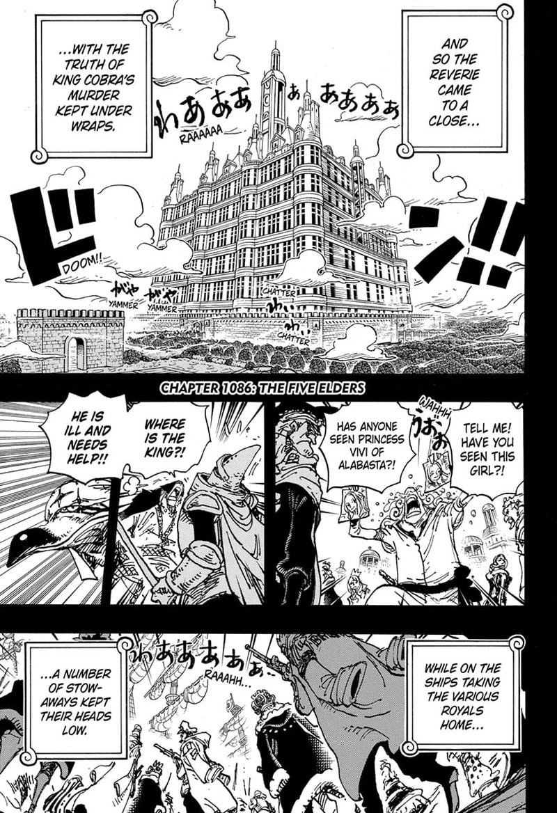 One Piece Chapter 1086 — page 2