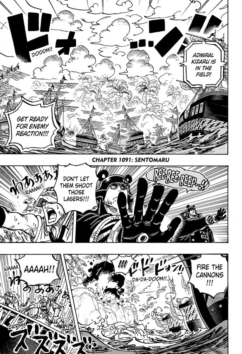 One Piece Chapter 1091 — page 3
