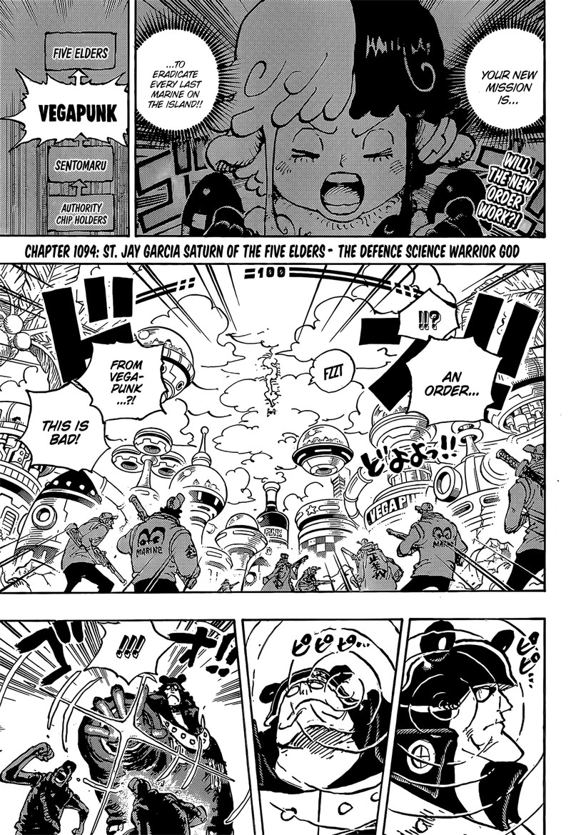 One Piece Chapter 1094 — page 1