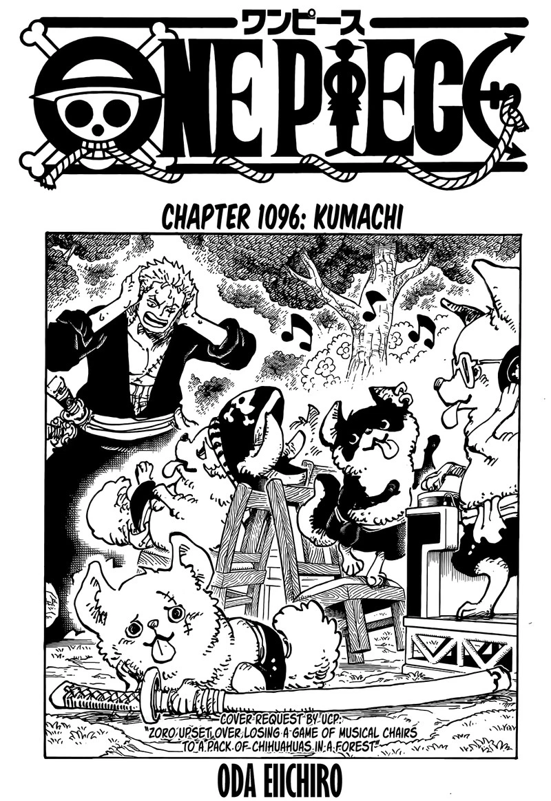 One Piece Chapter 1096 — page 1