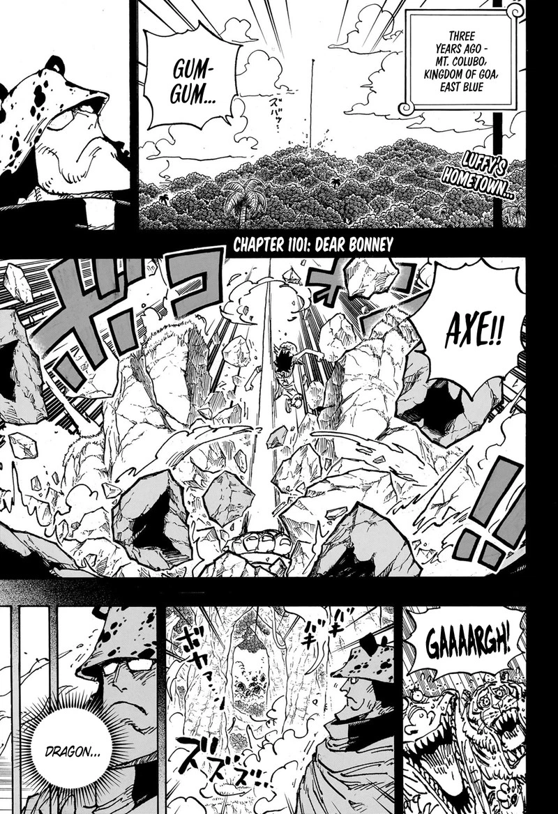 One Piece Chapter 1101 — page 3