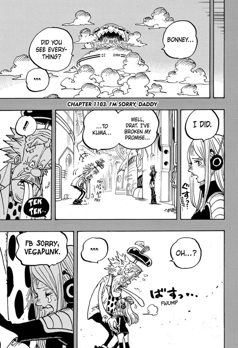 One Piece Chapter 1103 — page 3