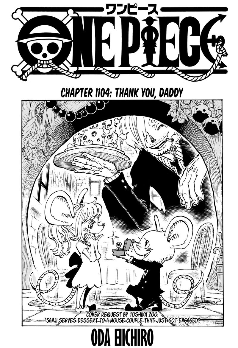 One Piece Chapter 1104 — page 1