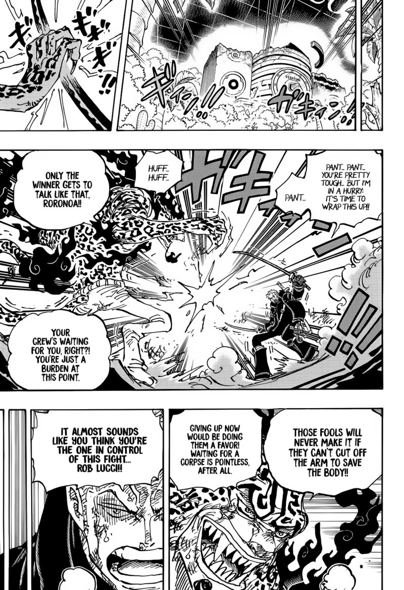 One Piece Chapter 1107 — page 6