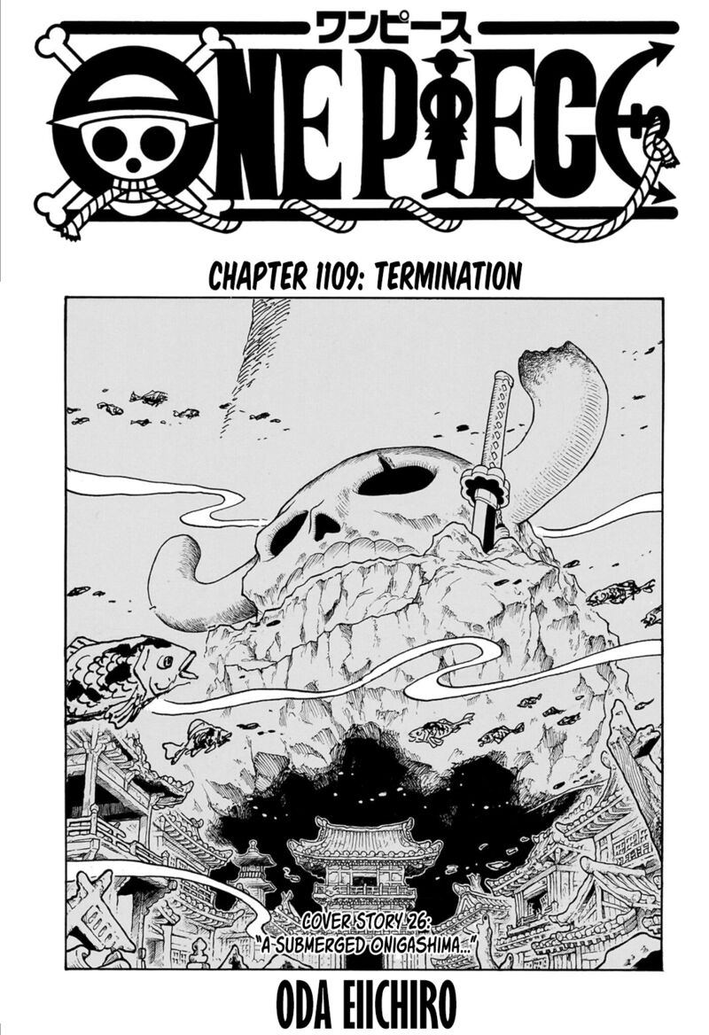 One Piece Chapter 1109 — page 1