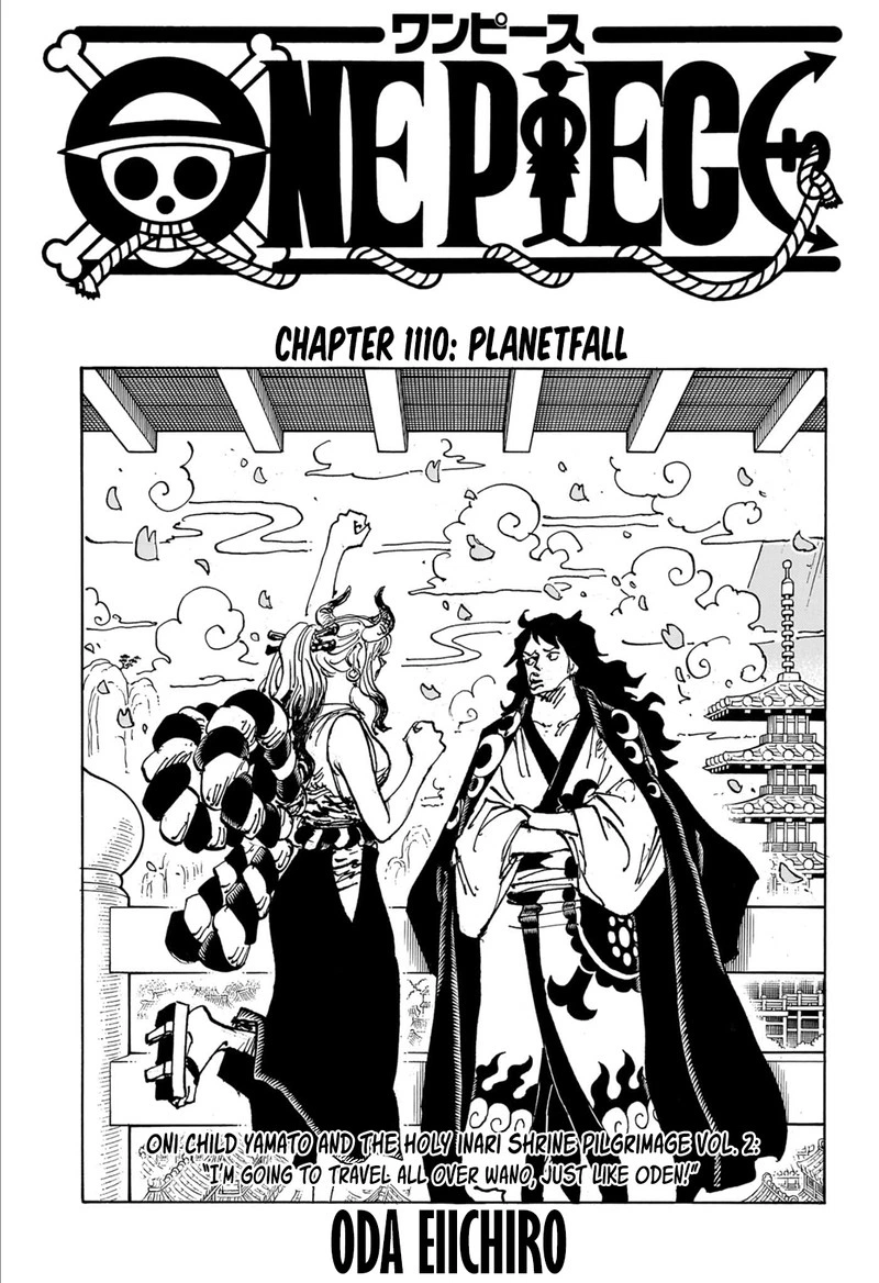 One Piece Chapter 1110 — page 1
