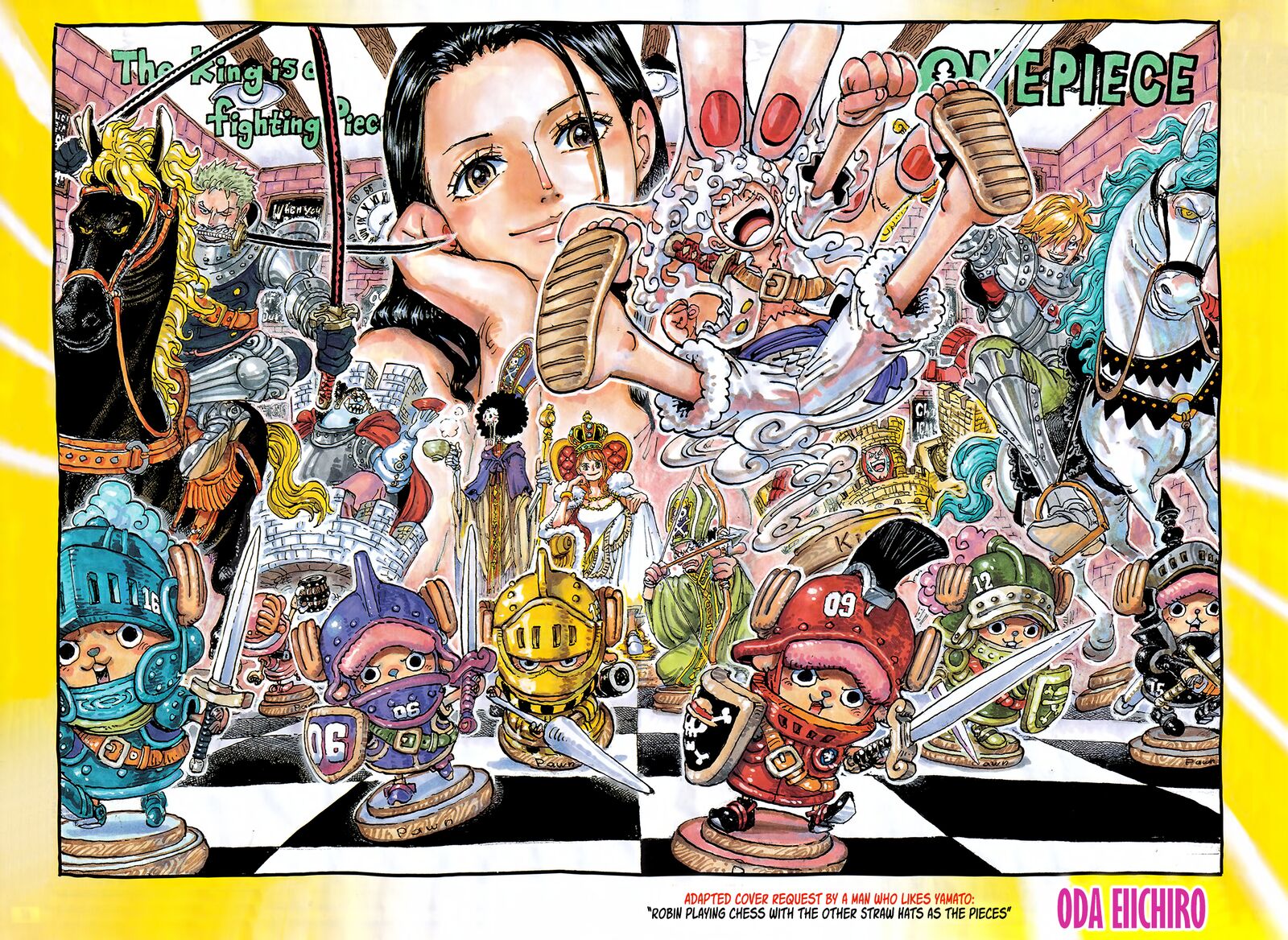 One Piece Chapter 1113 — page 1