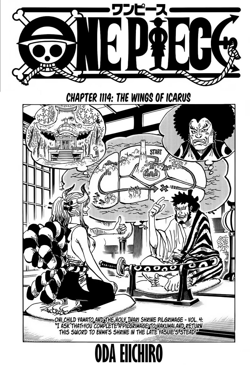 One Piece Chapter 1114 — page 1