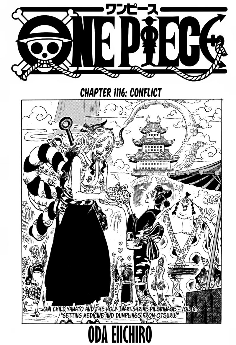 One Piece Chapter 1116 — page 1