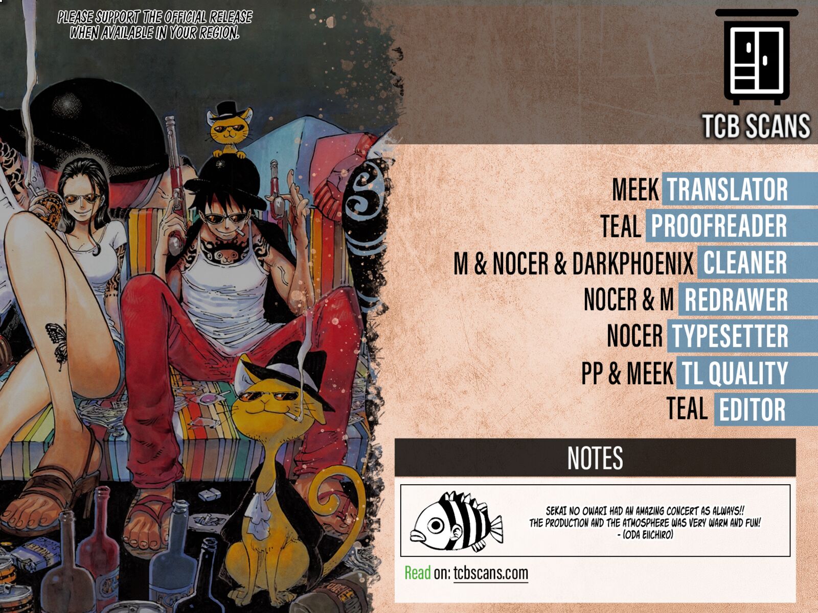 One Piece Chapter 1117 — page 2