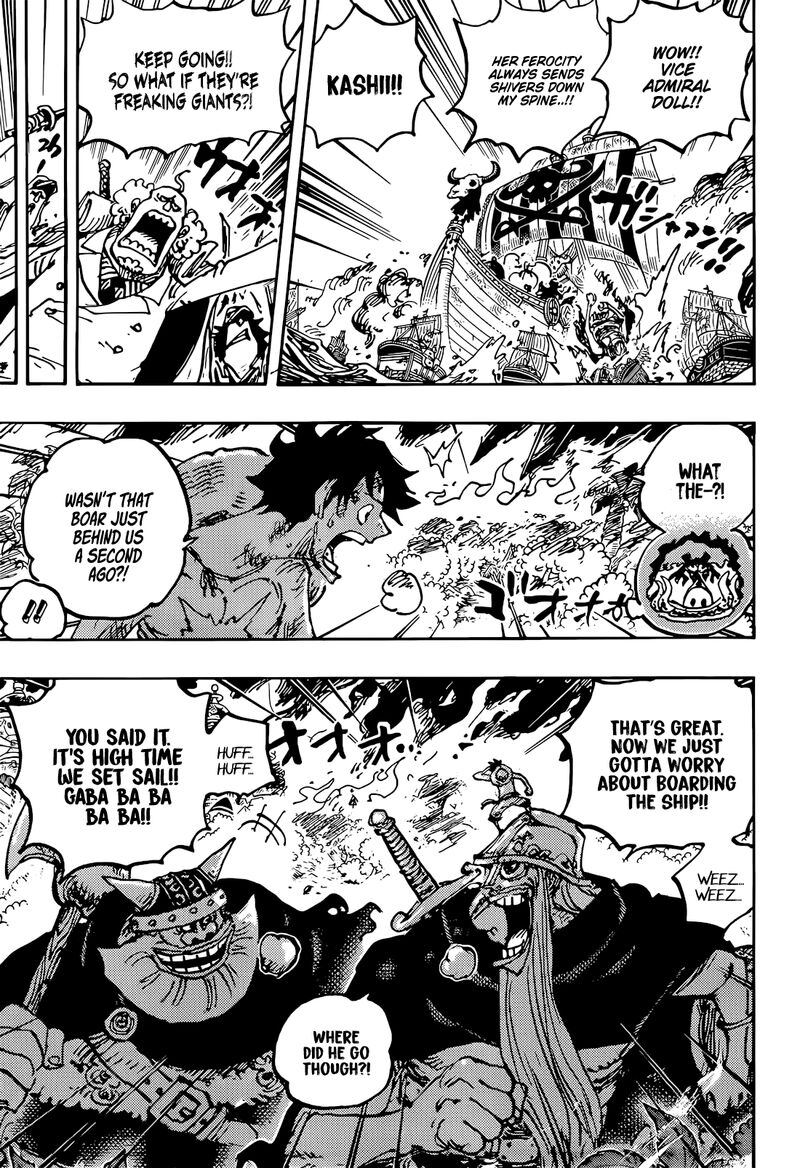 One Piece Chapter 1117 — page 12