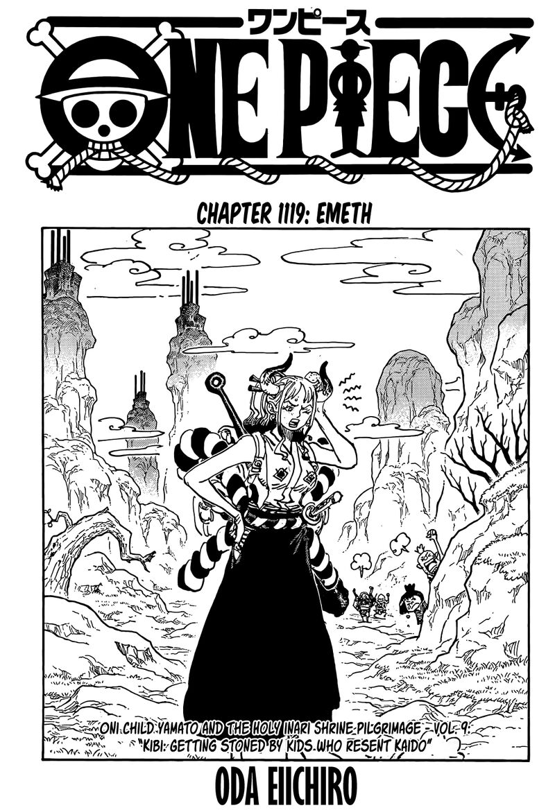 One Piece Chapter 1119 — page 1