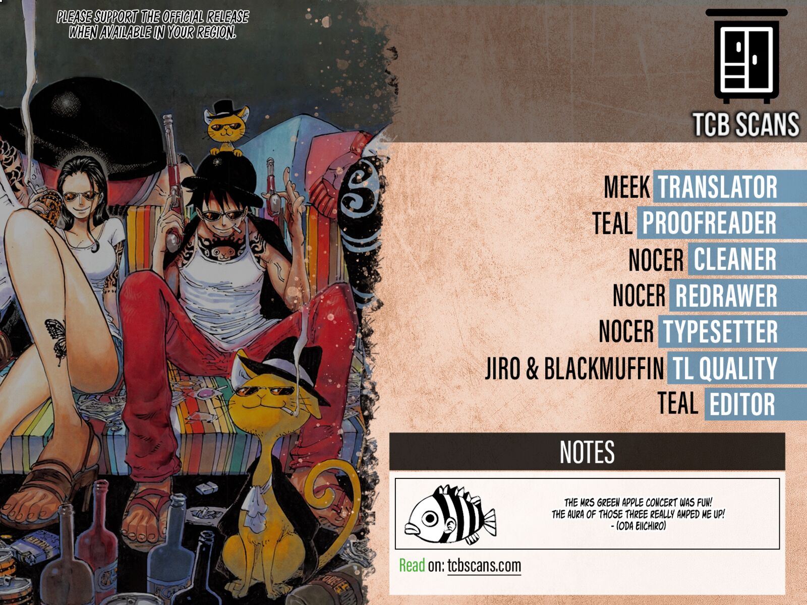 One Piece Chapter 1123 — page 2
