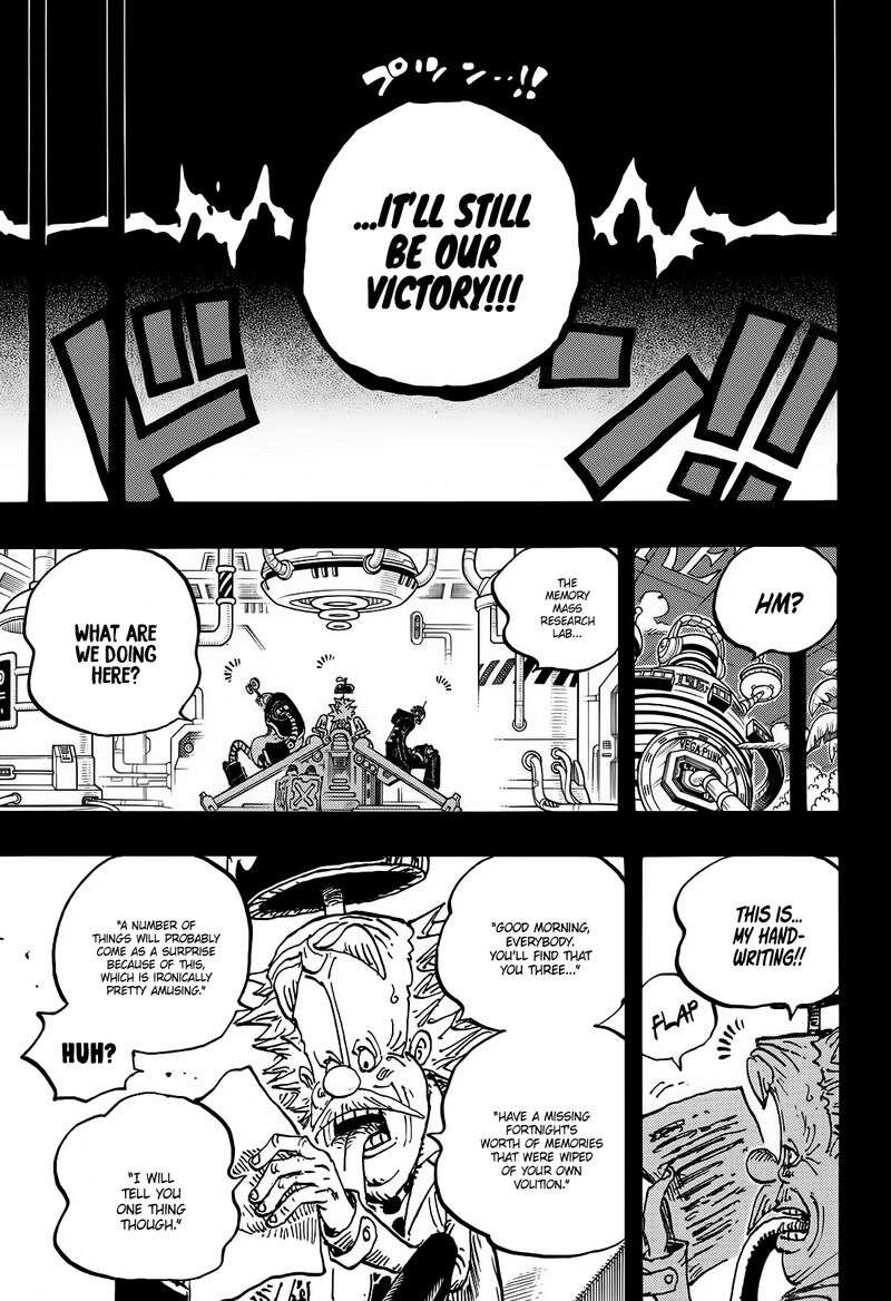 One Piece Chapter 1123 — page 15