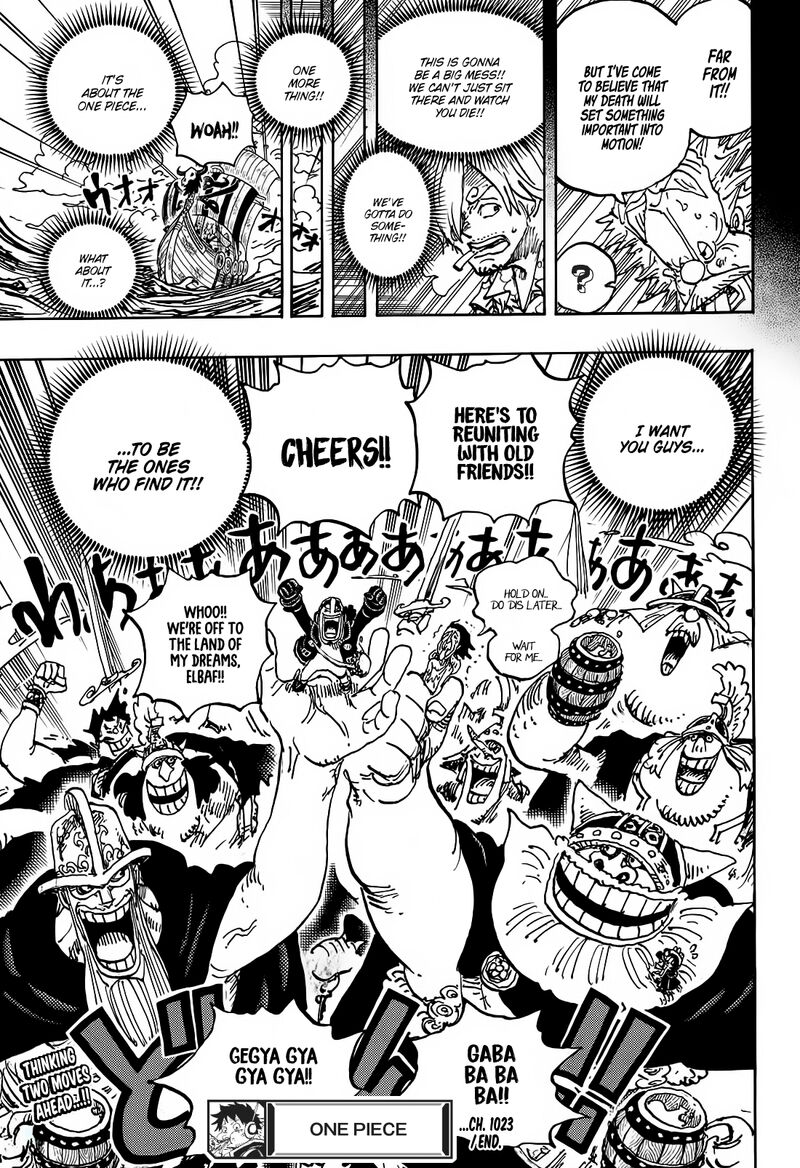 One Piece Chapter 1123 — page 17