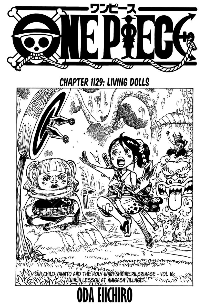 One Piece Chapter 1129 — page 1
