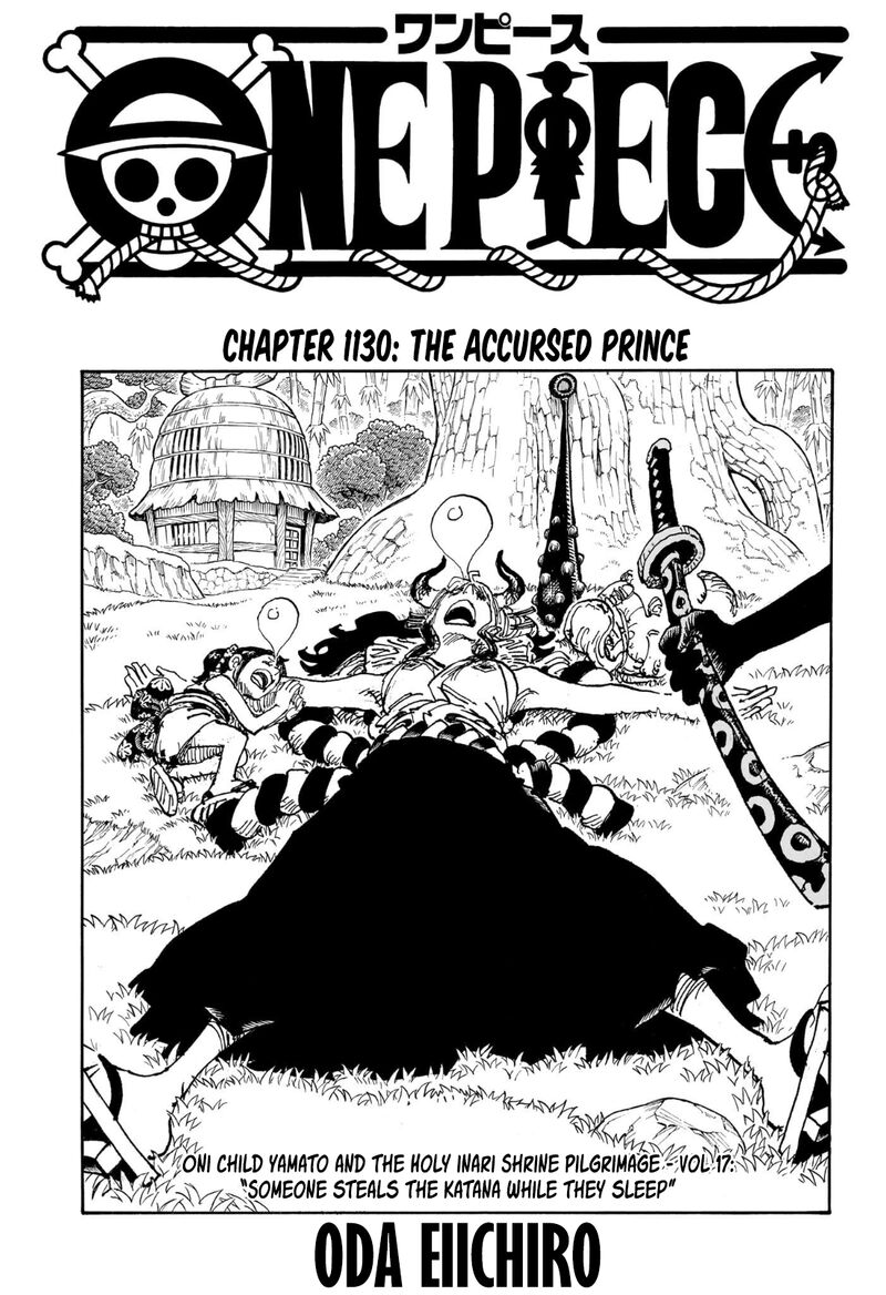 One Piece Chapter 1130 — page 1