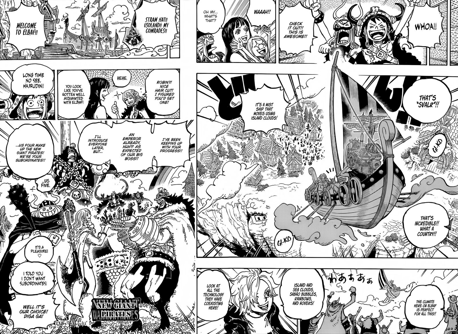 One Piece Chapter 1133 — page 7
