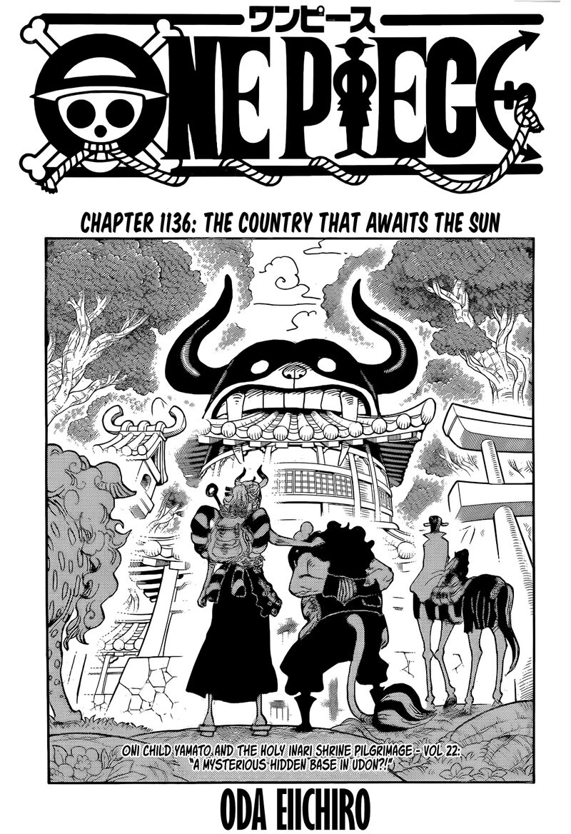 One Piece Chapter 1136 — page 1