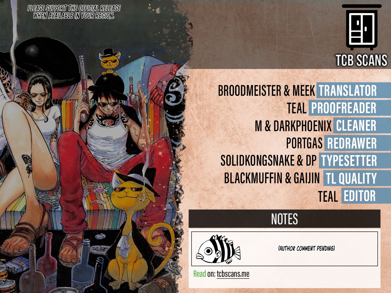 One Piece Chapter 1140 — page 2
