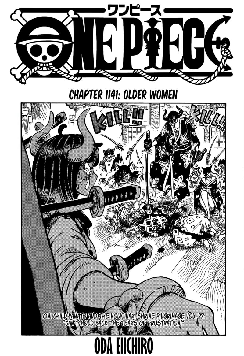 One Piece Chapter 1141 — page 1