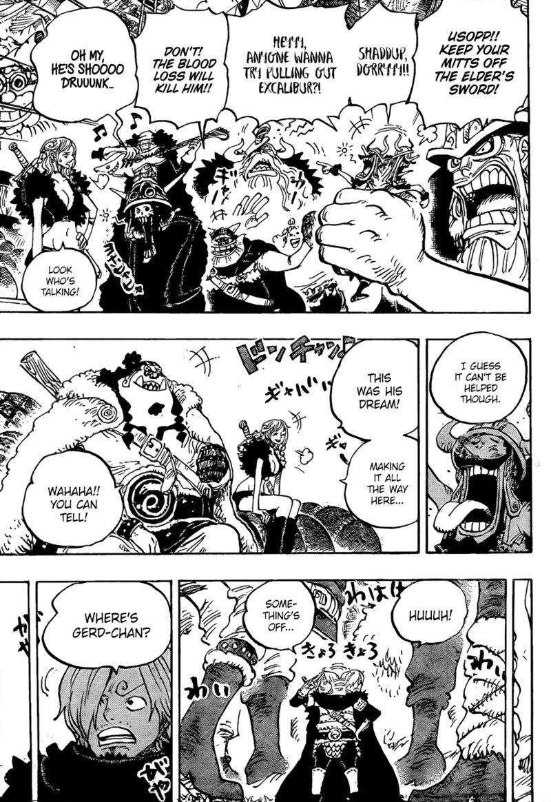 One Piece Chapter 1141 — page 6