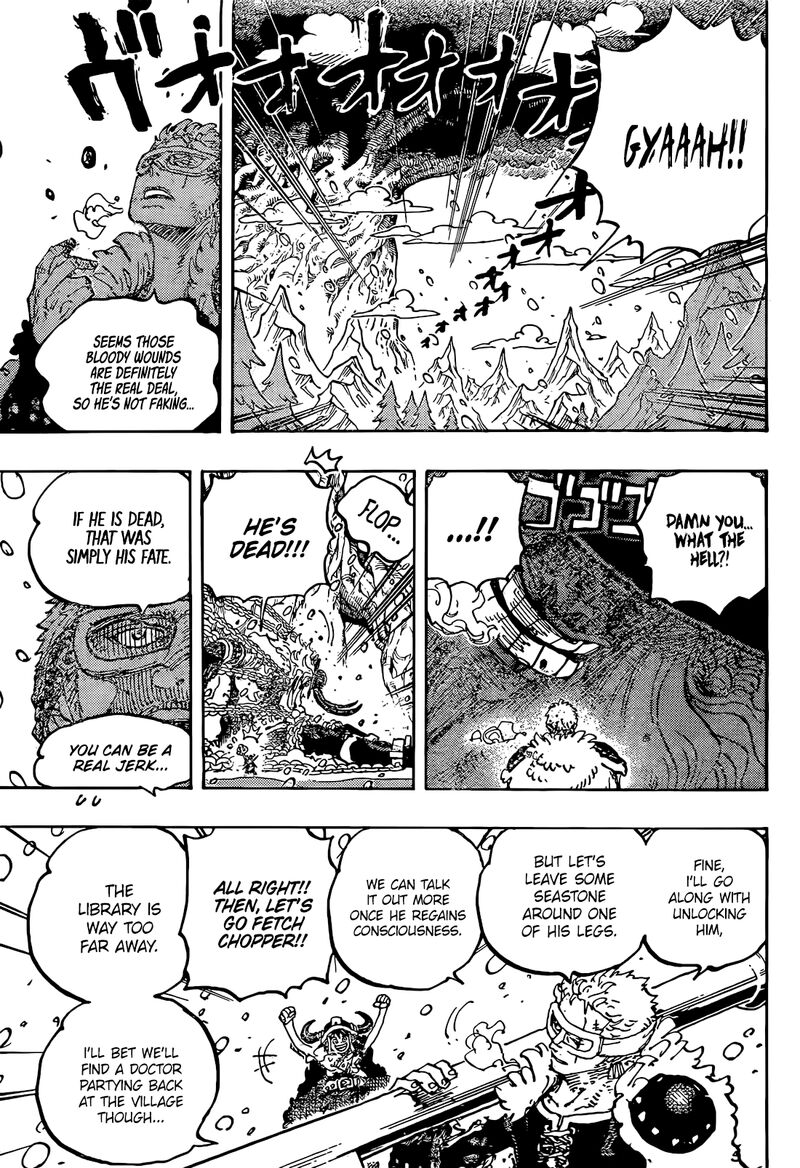 One Piece Chapter 1141 — page 11