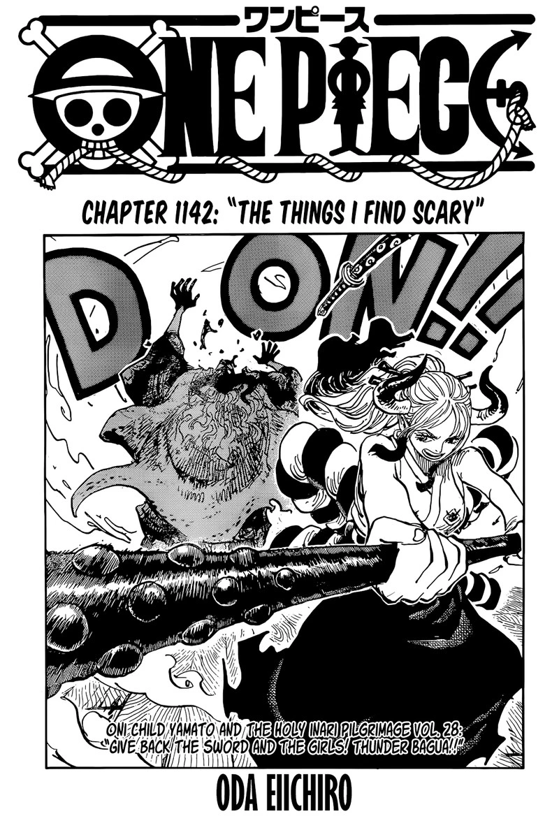 One Piece Chapter 1142 — page 1