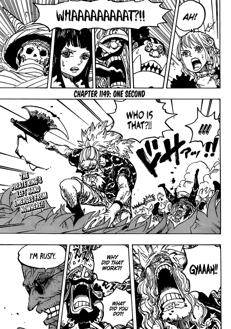 One Piece Chapter 1149 — page 1