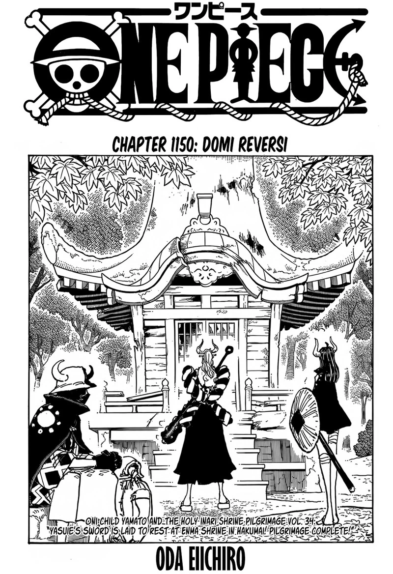 One Piece Chapter 1150 — page 1