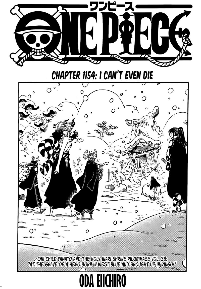 One Piece Chapter 1154 — page 1