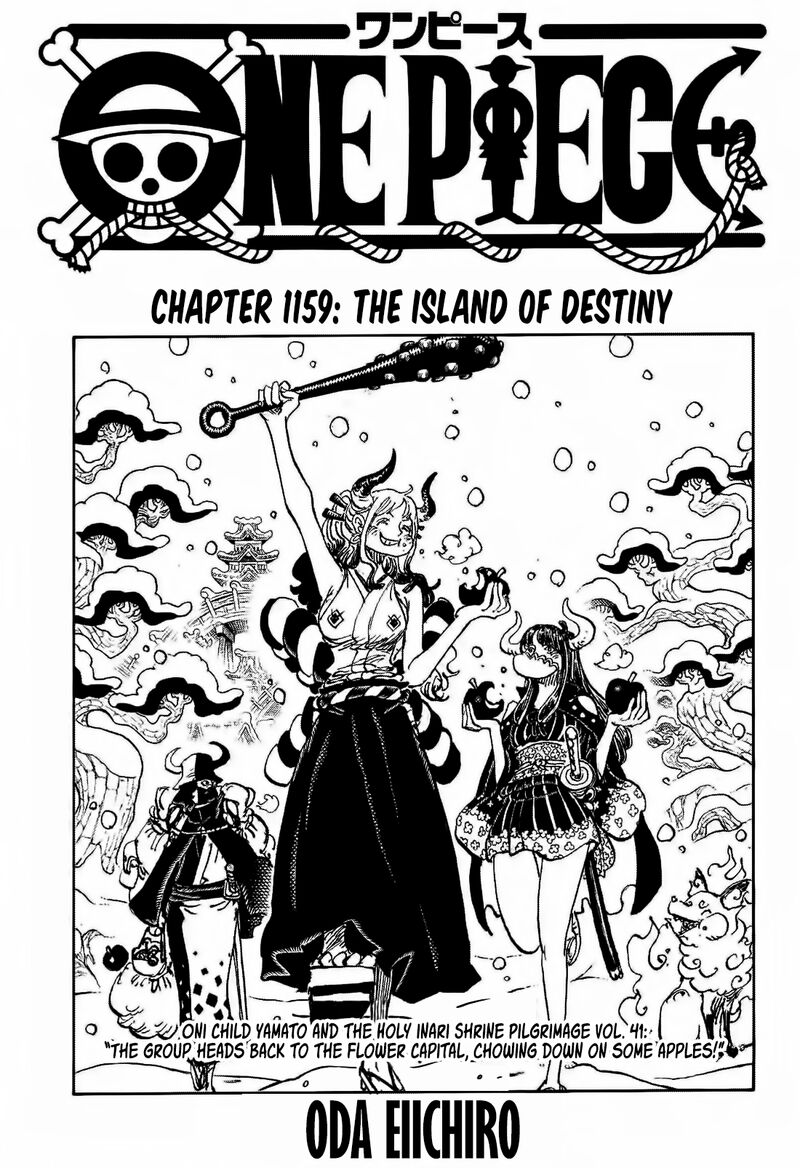 One Piece Chapter 1159 — page 1