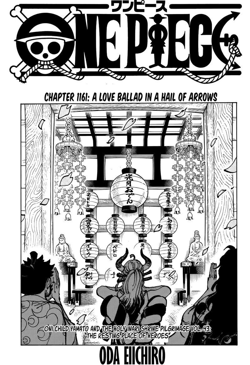 One Piece Chapter 1161 — page 2