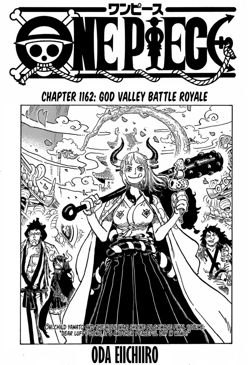 One Piece Chapter 1162 — page 1