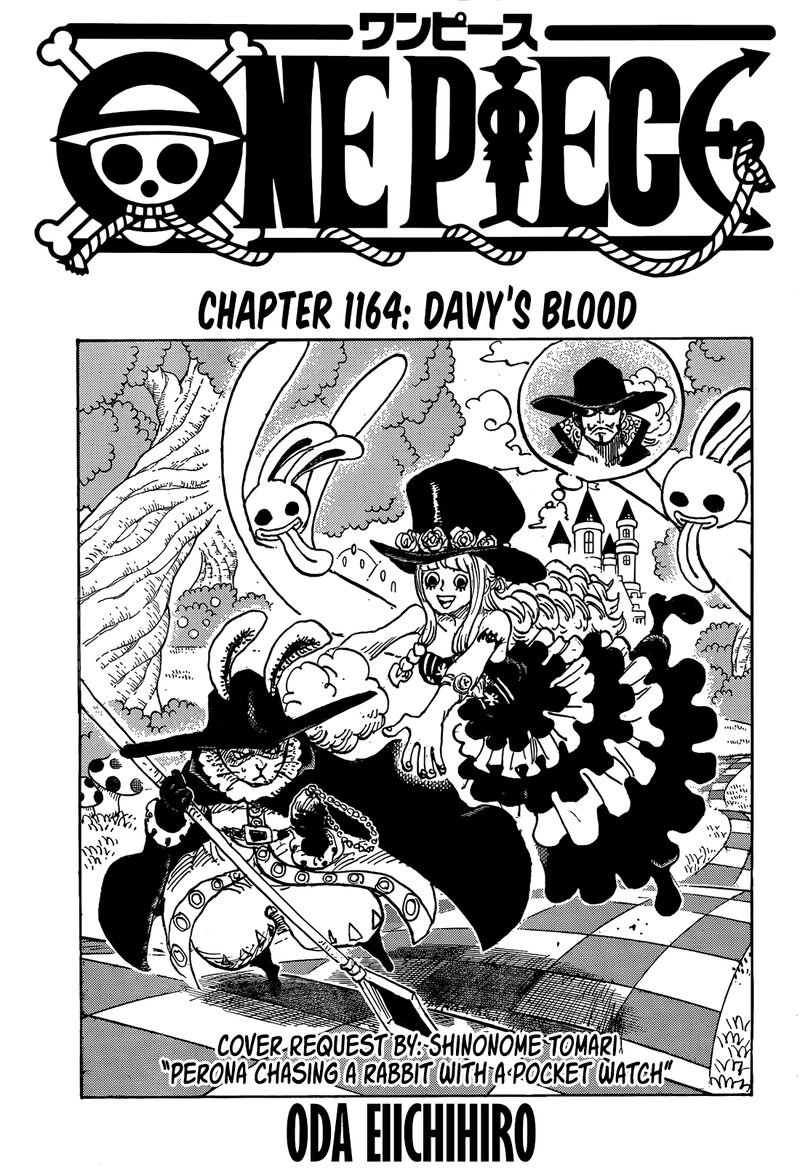 One Piece Chapter 1164 — page 1