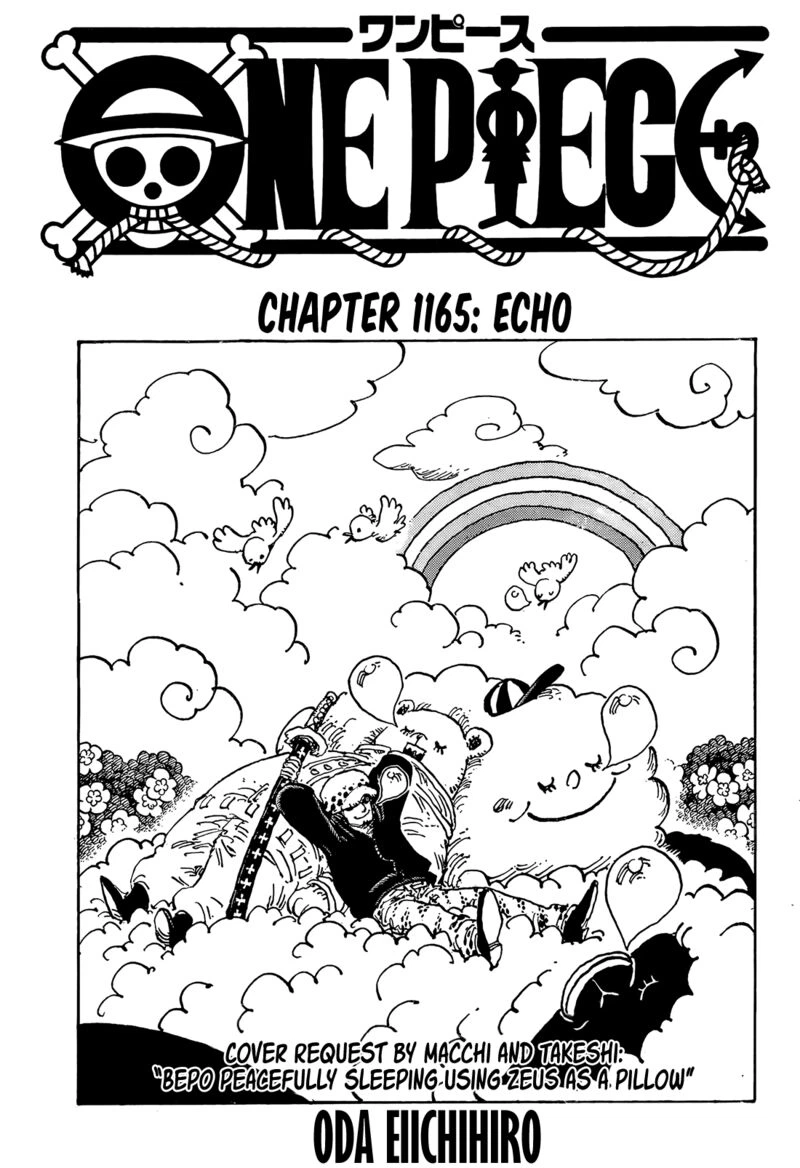 One Piece Chapter 1165 — page 1