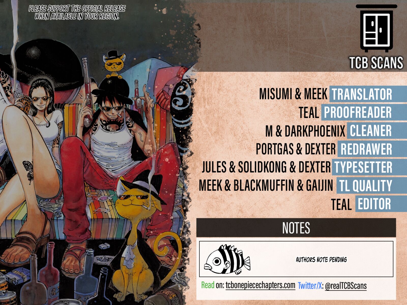 One Piece Chapter 1165 — page 2