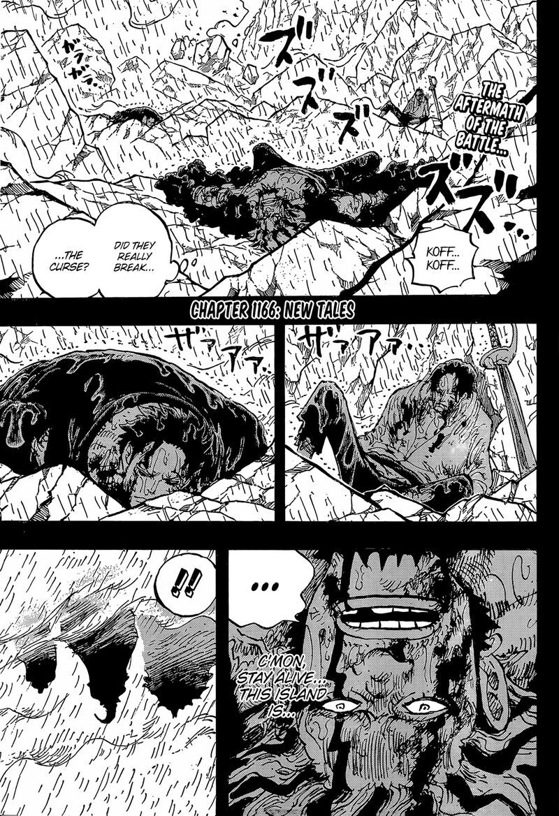 One Piece Chapter 1166 — page 3
