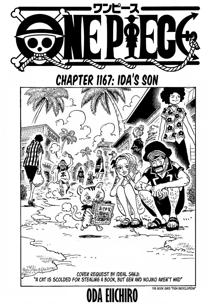 One Piece Chapter 1167 — page 1