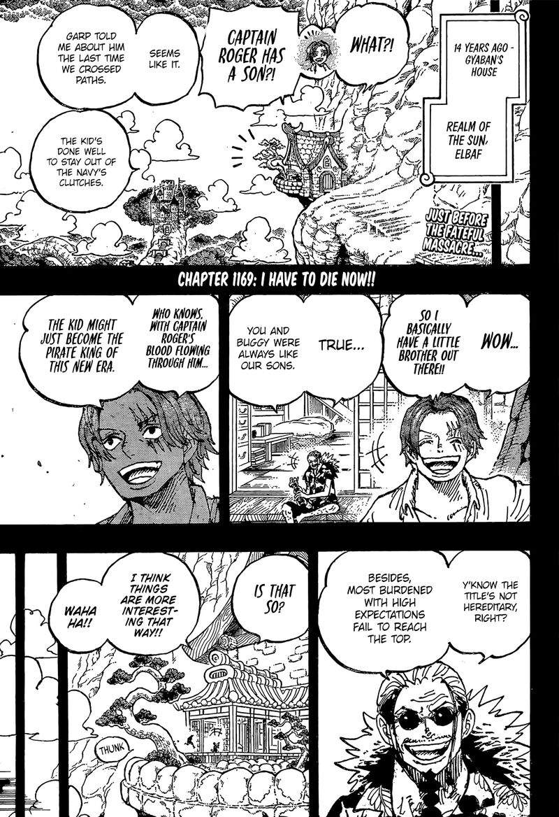 One Piece Chapter 1169 — page 4