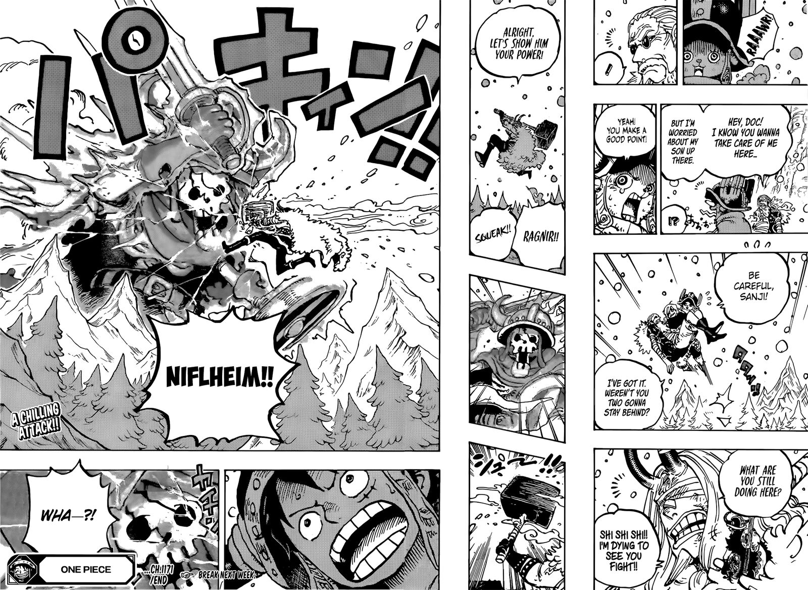 One Piece Chapter 1171 — page 14