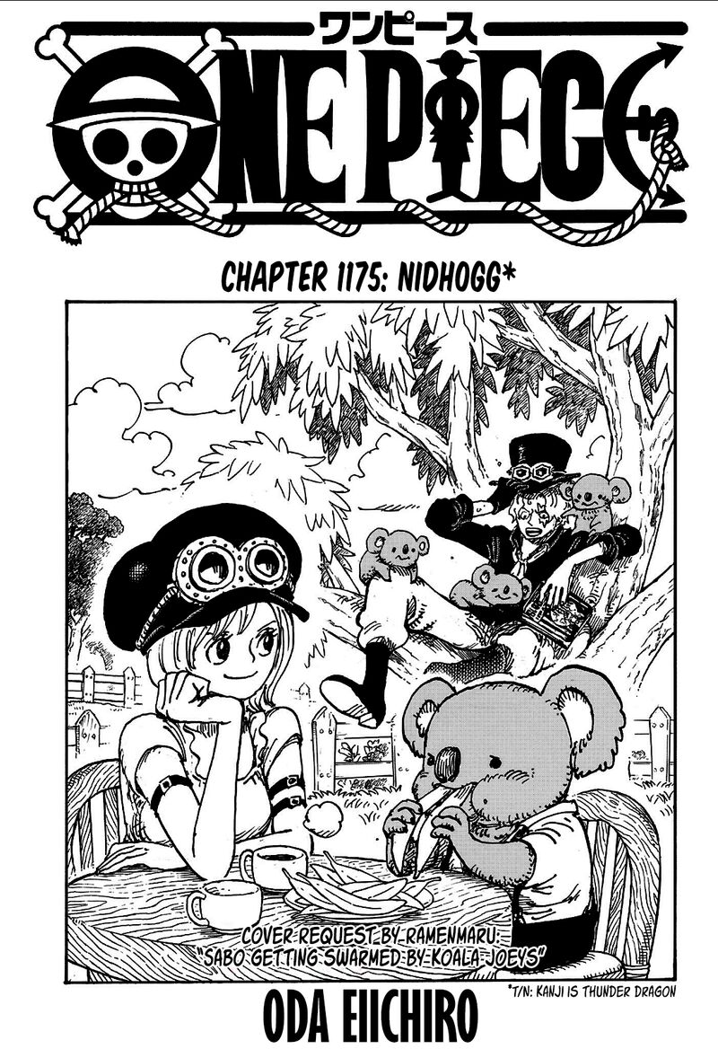 One Piece Chapter 1175 — page 1