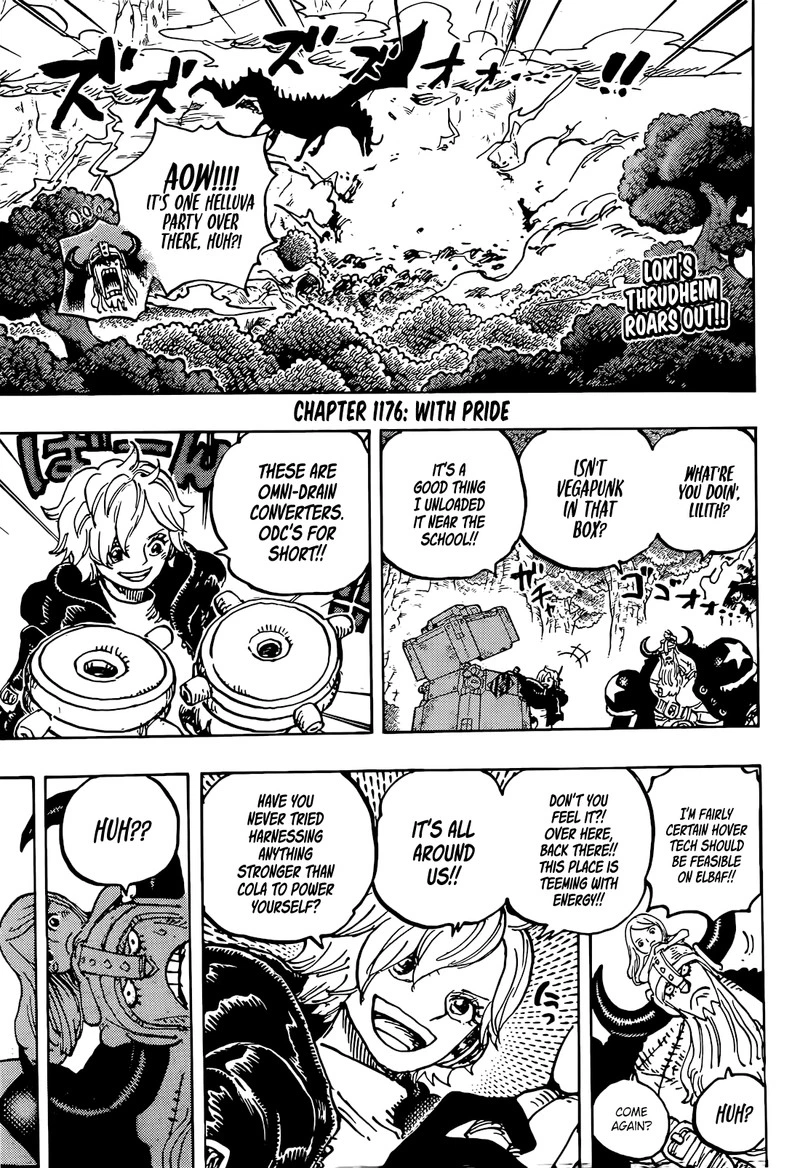 One Piece Chapter 1176 — page 3