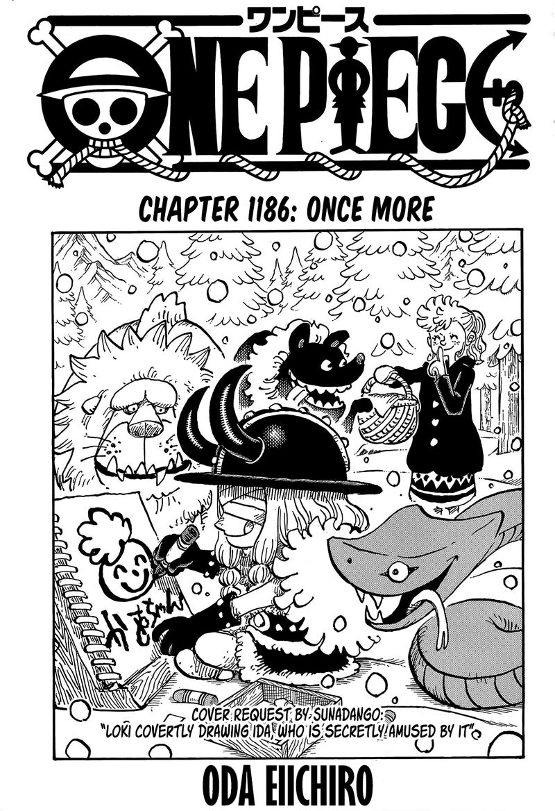 One Piece Chapter 1186 — page 1
