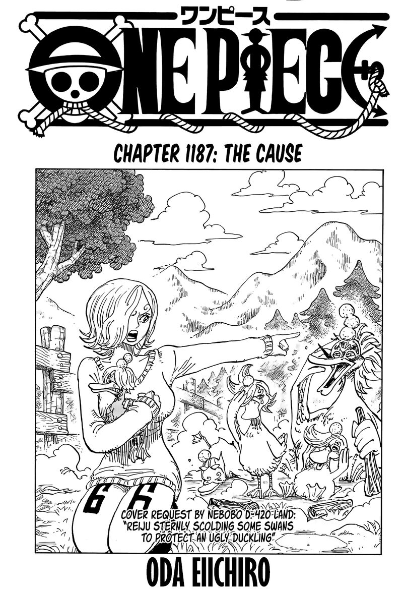 One Piece Chapter 1187 — page 1