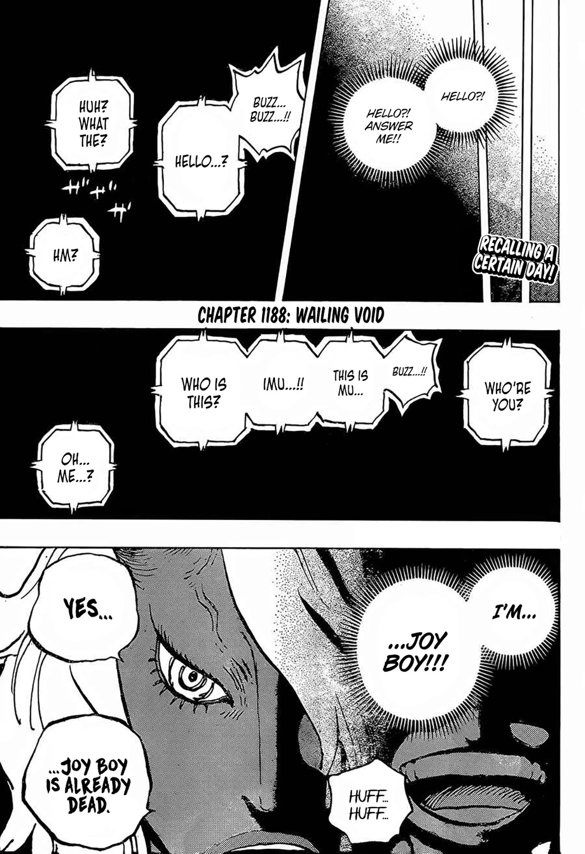 One Piece Chapter 1188 — page 3