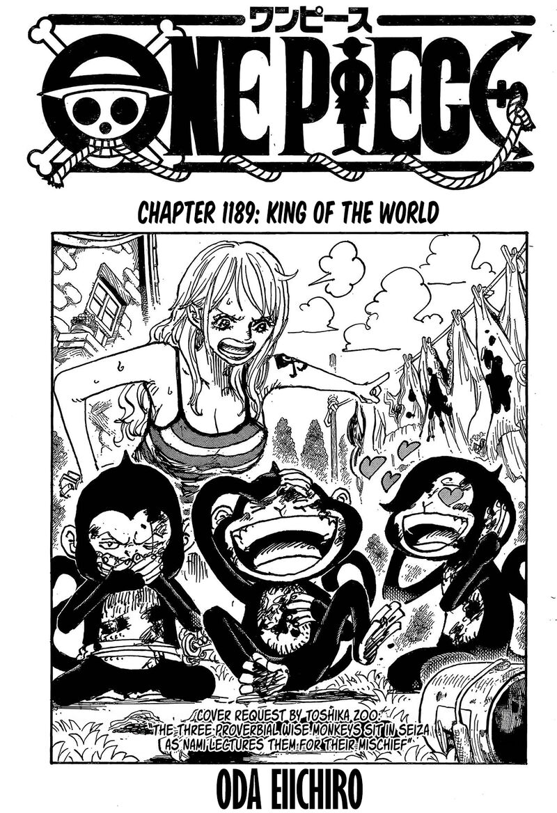 One Piece Chapter 1189 — page 1