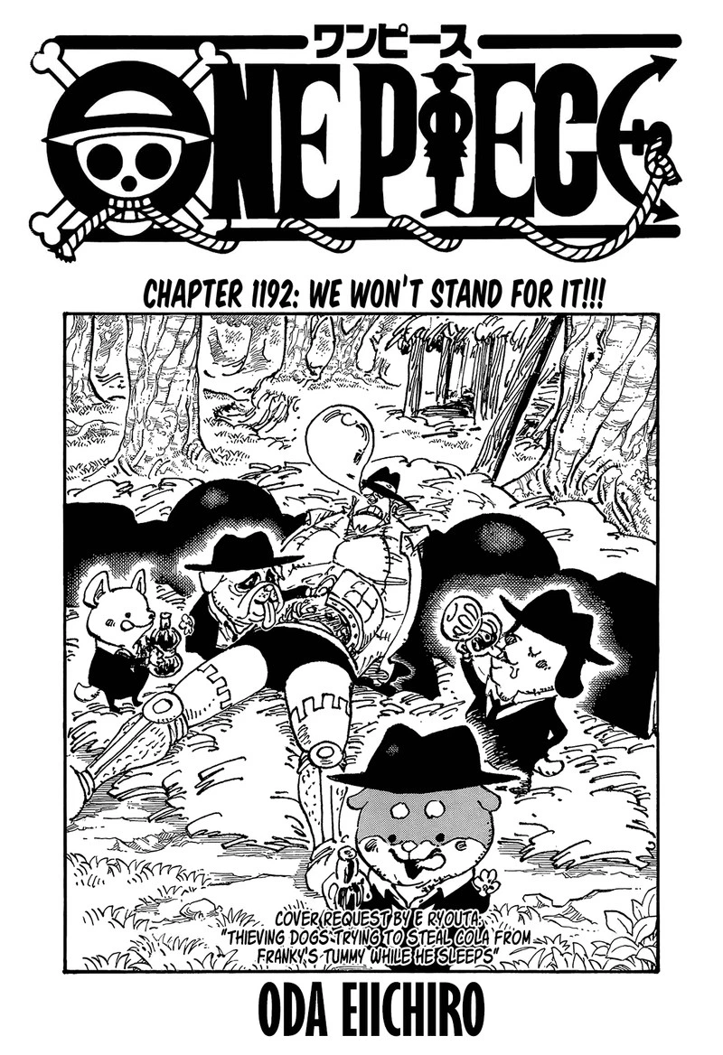 One Piece Chapter 1192 — page 1