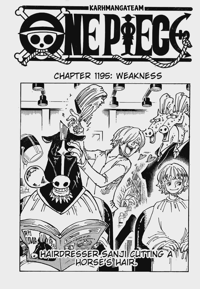 One Piece Chapter 1195 — page 1