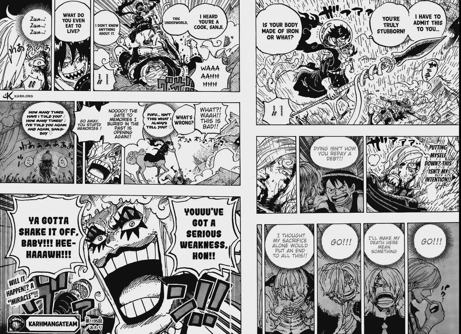 One Piece Chapter 1195 — page 14